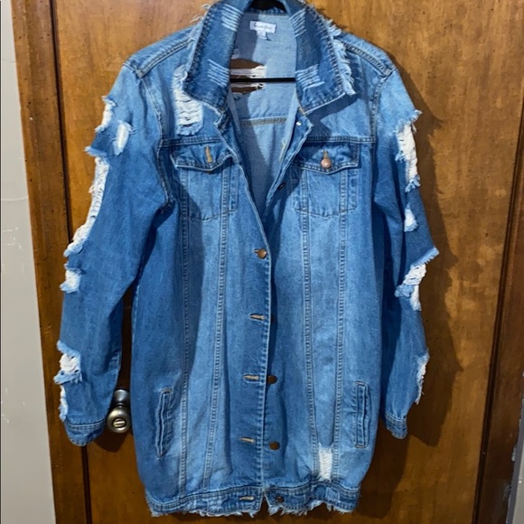 Nordstrom Jean Jacket - Picture 1 of 4